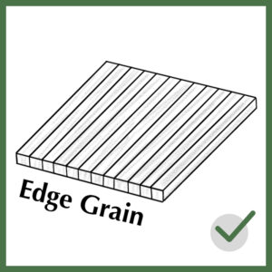 Edge Grain Butcher Block